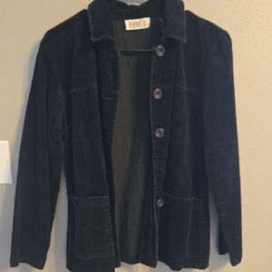 Women's Black Corduroy Jacket